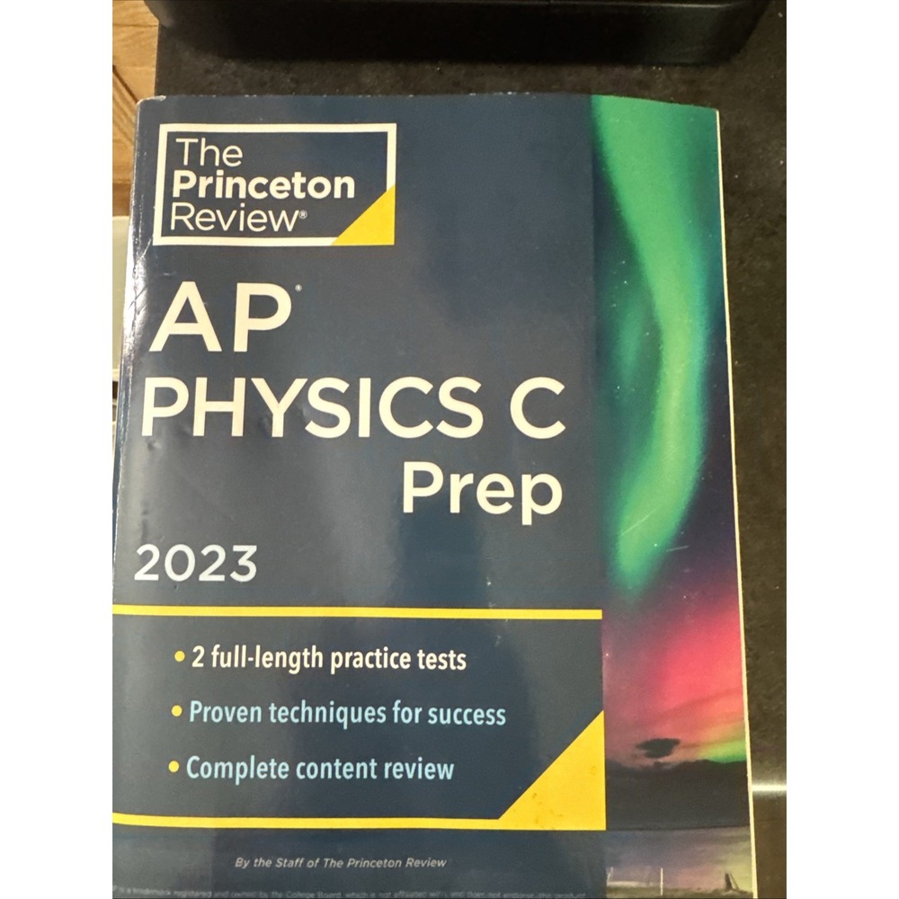 Princeton Review AP Physics C Prep 2023 Study Guide Practice‎ Tests Paperback